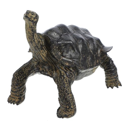 Supvox kinderspielzeug dartscheibe Simulationsschildkrötenfigur Schildkrötenfigurenmodell Simulation von Tierfiguren Plastik Black von Supvox