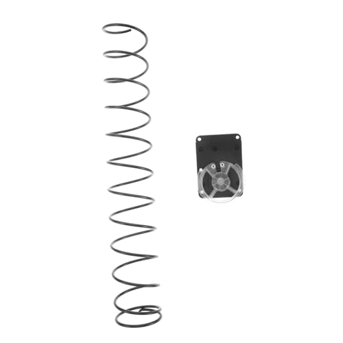 Supvox mechanische Zugfedern Spielkonsole Zubehör Feder Schraube für Spiele Motor für Spielkonsole Motor mit Feder Zubehör für Spurstangen-Werkzeugsatz Metall Black von Supvox