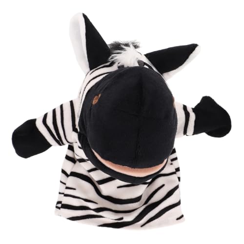 Supvox tierische Marionette Puppentheater Erzieher interaktive Puppen für Vorschule Lustige Handpuppenfamilie Realistische Dschungeltiere Handpuppen Plüsch von Supvox