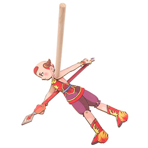 Supvox to The West Schattenpuppenspiel Figur Marionette Schattenpuppenspiel Für Schattenspiel Schattenpuppentheater Handpuppe Handwerksbedarf Holz von Supvox