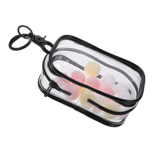 Supvox transparente Aufbewahrungstasche Leicht klare Puppe kleine Modelltasche Beutel Figur im Freien Puppentragetasche tragbarer Aufbewahrungshalter für Puppen PVC Black Supvox transparente Aufbewahrungstasche Leicht klare Puppe kleine Modelltasche Beutel Figur im Freien Puppentragetasche tragbarer Aufbewahrungshalter für Puppen PVC Black von Supvox