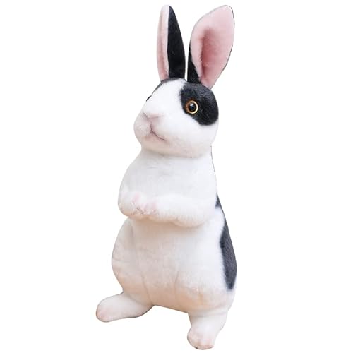 Kuscheltier Hase Sitzend Stofftier Hase 30cm Simulation Plüschtier Plüschhase,Plüsch Kaninchen Hase Kuscheltier Plüschpuppen Weiche Hase Puppe für Mädchen Kinder Jungen von Surakey