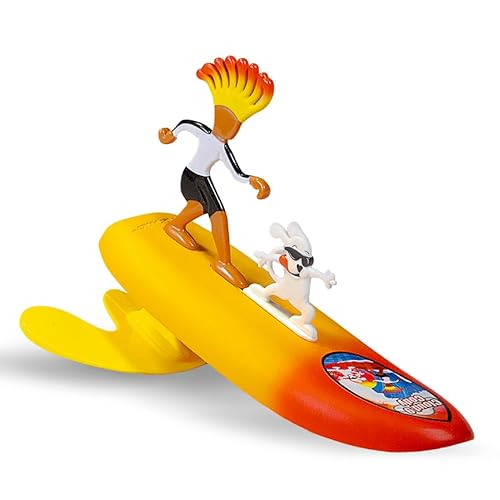 Surfer Dudes Legends & Surfer Pets Wave Powered Mini-Surfer, Haustier und Surfbrett Strandspielzeug - Cloud 9 Cody and Sky Surfer Dudes Legends & Surfer Pets Wave Powered Mini-Surfer, Haustier und Surfbrett Strandspielzeug - Cloud 9 Cody and Sky von Surfer Dudes