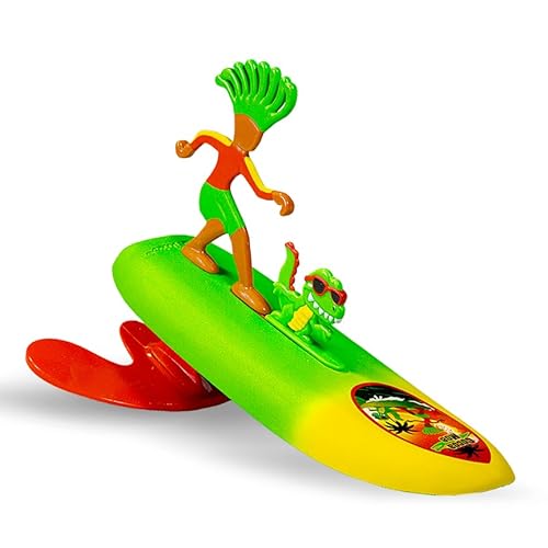 Surfer Dudes Legends & Surfer Pets Wave Powered Mini-Surfer, Haustier- und Surfbrett-Strandspielzeug – Kakao Moe und Cruncher Surfer Dudes Legends & Surfer Pets Wave Powered Mini-Surfer, Haustier- und Surfbrett-Strandspielzeug – Kakao Moe und Cruncher von Surfer Dudes
