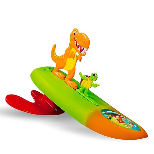 Surfer Dudes Legends & Surfer Pets Wave Powered Mini-Surfer, Haustier und Surfbrett Strandspielzeug - Tofino Rex und Koralle Surfer Dudes Legends & Surfer Pets Wave Powered Mini-Surfer, Haustier und Surfbrett Strandspielzeug - Tofino Rex und Koralle von Surfer Dudes