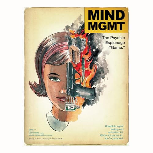 Surfin Meeple Mind MGMT The Psychic Spionage Spiel – Englische Version (OTPG001KTG) von Off the Page Games