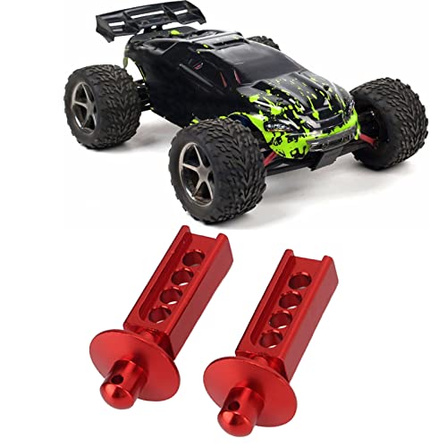 SustVita Aluminium RC Car Mounts, RC CAR Body Post Upgrade Teilezubehör, RC -Körperhalterungen für HPI Savage x 1:10 5 Farben (Rot) von SustVita