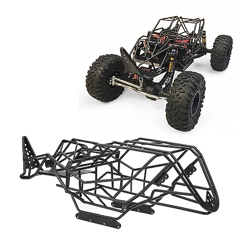 SustVita Black Metal Roll Cage Cage Frame für 1/10 -Skala -RC -Auto, Robustes Design, Verbesserung der Leistung und Handhabung, einfache Installation SustVita Black Metal Roll Cage Cage Frame für 1/10 -Skala -RC -Auto, Robustes Design, Verbesserung der Leistung und Handhabung, einfache Installation von SustVita
