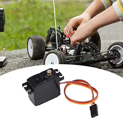 SustVita RC Car Servo, 2.2Kg Metal Gear Weatherproof Remote Control Accessory for 1/16 1/14 1/12 RC Car von SustVita