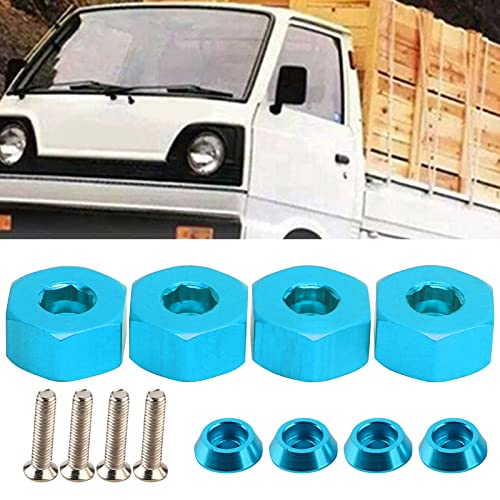 SustVita RC -Hex -Kombinierer, 5 mm bis 12 mm Adapterrad -Hub -Hex -Adapter für WPL D12 1/10 RC Model Trucks (Azul B) von SustVita