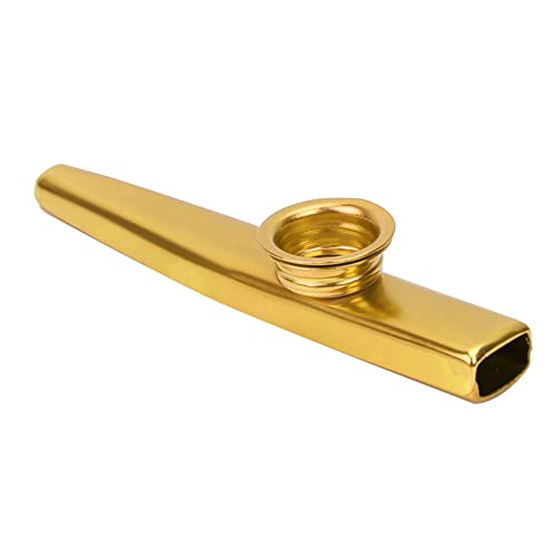 SustVita leicht zu erlernen Musikinstrument mini tragbare Ukulele mit Aluminiumlegierung Design für Gitarre und Klavier (Gold) von SustVita