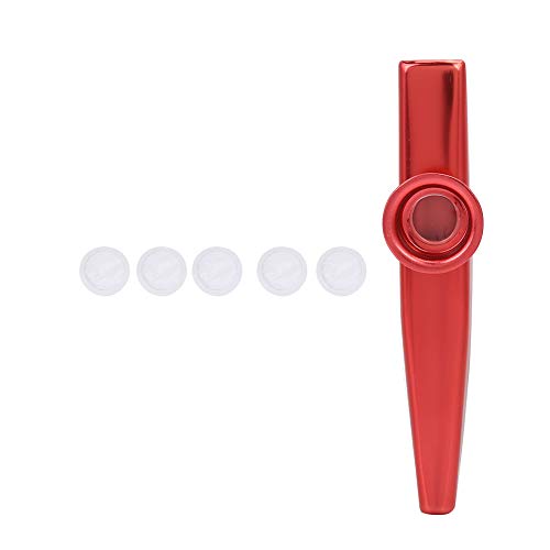 SustVita leicht zu erlernen Musikinstrument mini tragbare Ukulele mit Aluminiumlegierung Design für Gitarre und Klavier (Rot) von SustVita