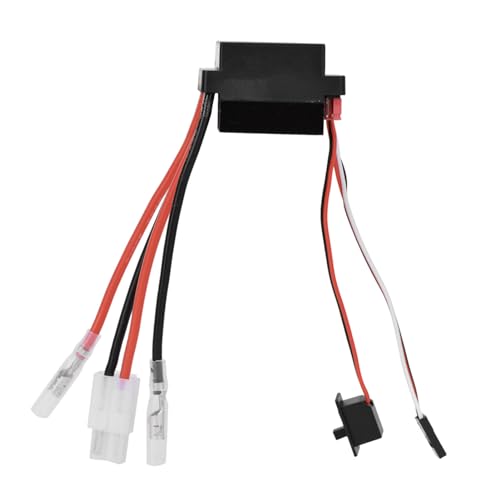 Sustvita 320a gebürstet ESC, Elektronischer Geschwindigkeitsregler mit Bremse für Auto und RC Boot von SustVita