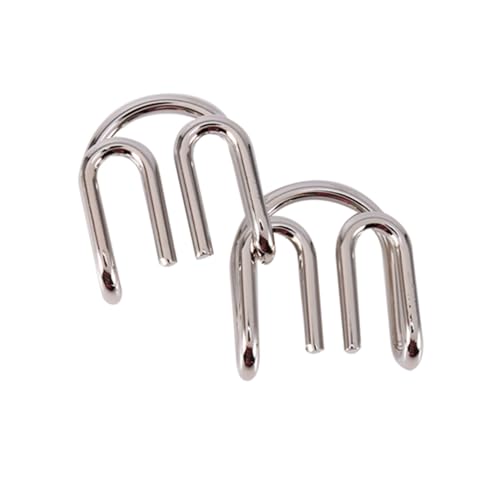 Sustvita Mind Puzzles für Erwachsene, 8pcs Metall Wire IQ Puzzle -Set, herausfordernde Hirnteaser -Spiel, ideal für Leckereien, Bürospaß und Familienunterhaltung von SustVita