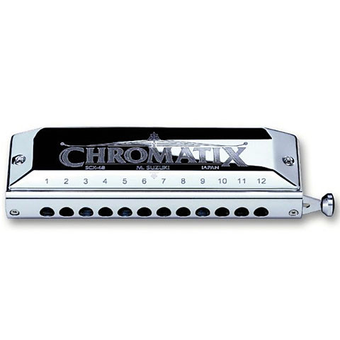 Suzuki Chromatix SCX-48 F chromatische Mundharmonika von Suzuki