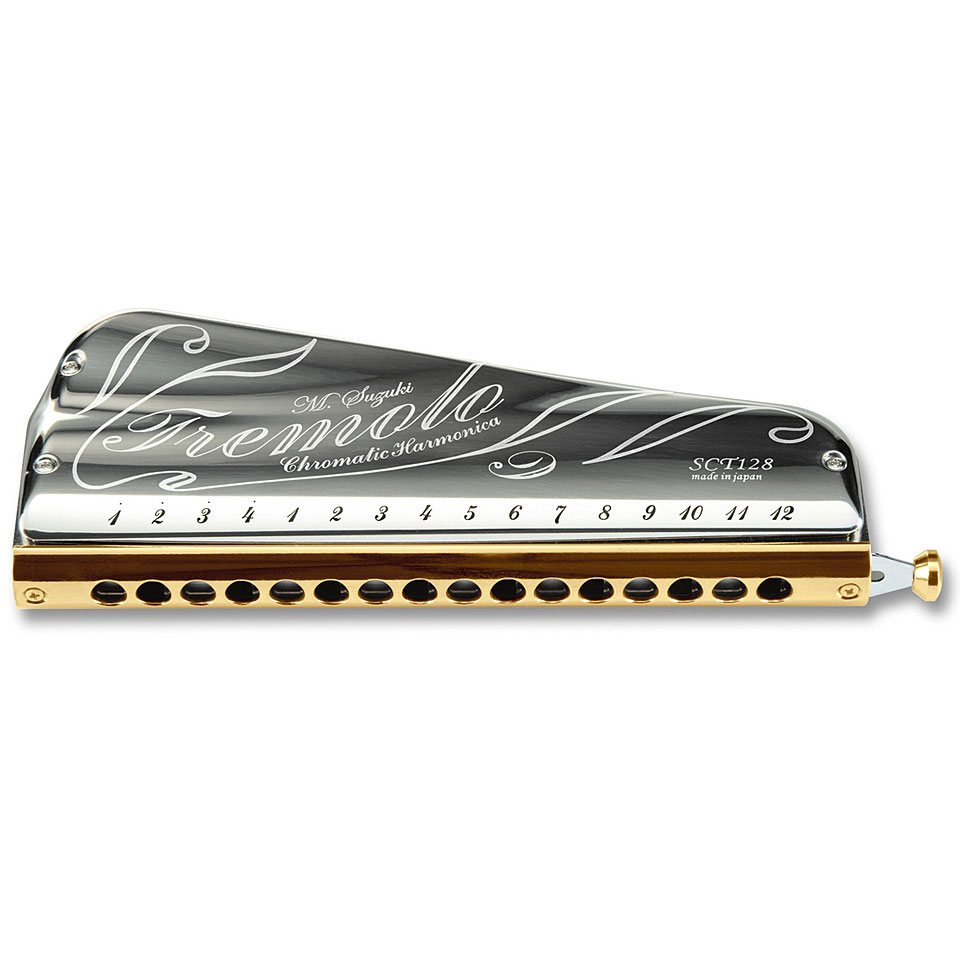 Suzuki Tremolo Chromatic SCT-128 C chromatische Mundharmonika Suzuki Tremolo Chromatic SCT-128 C chromatische Mundharmonika von Suzuki
