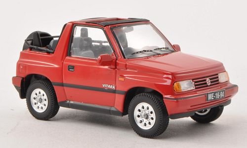 Suzuki Vitara Cabriolet, rot , 1992, Modellauto, Fertigmodell, Premium X 1:43 von Suzuki