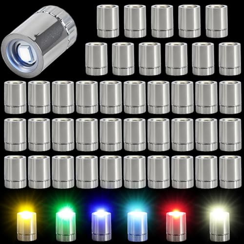 Miniatur-LED-Lichter, kleine Deko-Lichter, mehrfarbig, Mini-LED-Lichter, Großpackung für Puppenhaus, Handwerk, Partyzubehör, 48 Stück Miniatur-LED-Lichter, kleine Deko-Lichter, mehrfarbig, Mini-LED-Lichter, Großpackung für Puppenhaus, Handwerk, Partyzubehör, 48 Stück von Swakuta