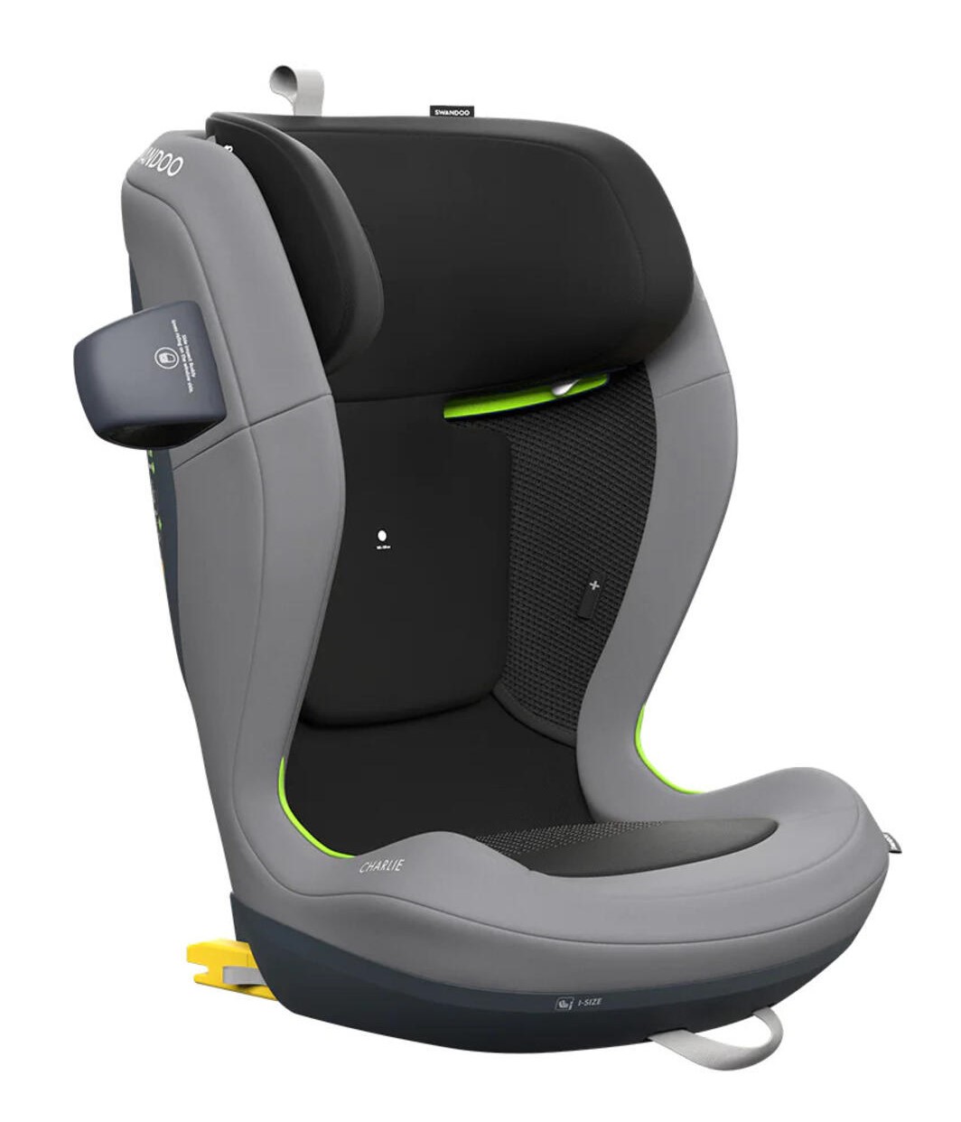 Swandoo Charlie i-Size Folgesitz - Sesame Grey Swandoo Charlie i-Size Folgesitz - Sesame Grey von Swandoo