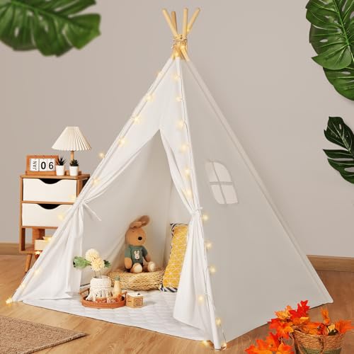 SweHouse Teepee Tent for Kids Cotton SweHouse Teepee Tent for Kids Cotton von SweHouse