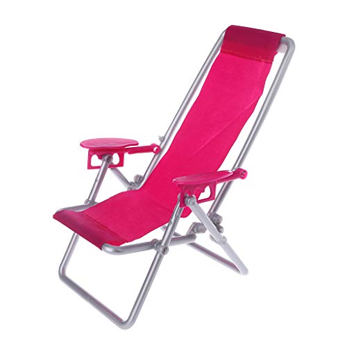Klappstuhl für Puppe, Strandliege, Möbel, niedliche Miniatur-Simulati-Stanzformen für Kartenherstellung von Sweeaau