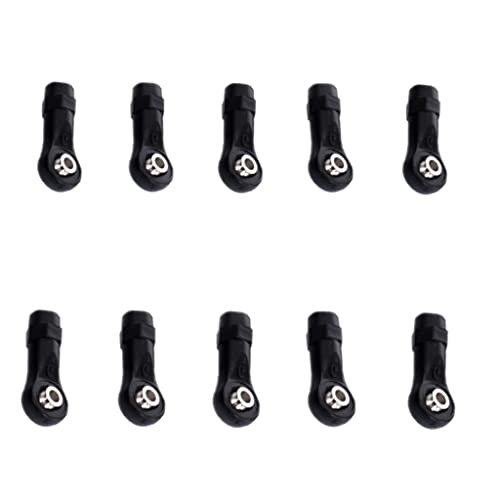 M4 Spurstangenköpfe Kugelgelenk Glied passend für 1/10 Fernbedienung für Autos TRX-4 Zubehör Spurstangenkopf Kugelgelenk Link End Demontage Kit von Sweeaau