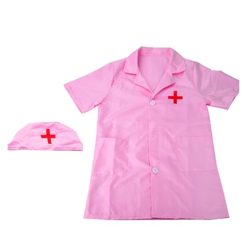 Sweeaau Arzt-Kostüm für Kinder, Mädchen, Jungen, Rollenspiel, Verkleidungs-Set, Halloween, Beruf, Cosplay, Kostüme, Zubehör, Kostüm für Kinder Sweeaau Arzt-Kostüm für Kinder, Mädchen, Jungen, Rollenspiel, Verkleidungs-Set, Halloween, Beruf, Cosplay, Kostüme, Zubehör, Kostüm für Kinder von Sweeaau