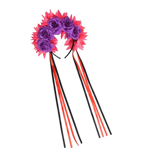 Sweeaau Leichter Chrysanthemen-verzierter Kopfschmuck, bequemes Haarband für lange Stunden bei Halloween-Festlichkeiten, Halloween-Kostüm, Haardekorationen Sweeaau Leichter Chrysanthemen-verzierter Kopfschmuck, bequemes Haarband für lange Stunden bei Halloween-Festlichkeiten, Halloween-Kostüm, Haardekorationen von Sweeaau