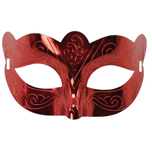 Sweeaau Maskerade Metallic-Farbe Auge Halloween Party für Männer Frauen Halloween Hochzeit Abschlussbälle Modenschau von Sweeaau