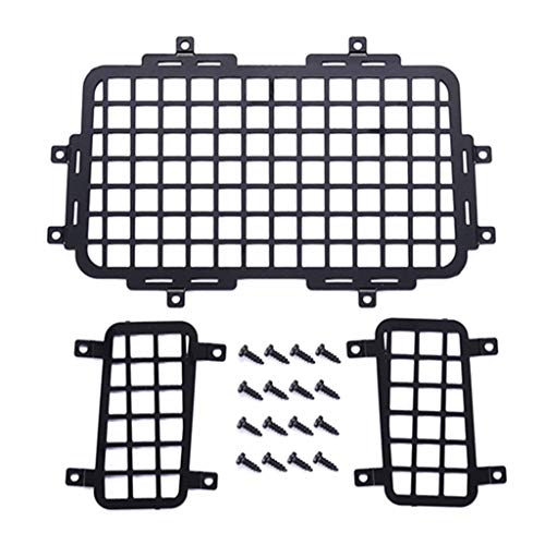 Sweeaau Metall-Fensternetz dekorative Teile für MND90 D91 MN99 MN99S Crawler Auto Crawler Fenster Netz von Sweeaau