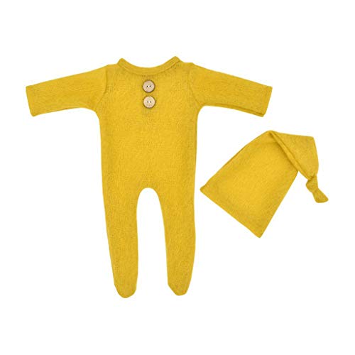 Sweeaau Strampler für Babys, Jungen, Mädchen, Strick-Overall, langer Schwanz, Turban-Kappe, Kopfbedeckung, Motorhaube, Häkel-Kostüm, Kleinkinder, Foto-Kleidung Sweeaau Strampler für Babys, Jungen, Mädchen, Strick-Overall, langer Schwanz, Turban-Kappe, Kopfbedeckung, Motorhaube, Häkel-Kostüm, Kleinkinder, Foto-Kleidung von Sweeaau