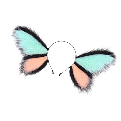Sweeaau Tierhaarband Schmetterling Stirnband Tierohren Haarband Stirnbänder Cosplay Haarreifen Geburtstag Halloween Kostüme Party Schmetterling Stirnband für Frauen Mädchen Sweeaau Tierhaarband Schmetterling Stirnband Tierohren Haarband Stirnbänder Cosplay Haarreifen Geburtstag Halloween Kostüme Party Schmetterling Stirnband für Frauen Mädchen von Sweeaau