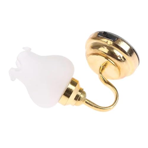 Tulpen Wandleuchte Schlafzimmer Wandlampe Miniatur Möbel Modell Puppenhäuser Zubehör Realistische Beleuchtung Spielzeug Spielset 1:12 Puppenhäuser Miniatur Wandleuchte von Sweeaau