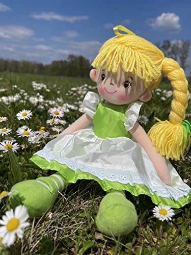 Sweety Toys, Engel, Puppe 13319 Stoffpuppe Ballerina Fee Plüschtier Prinzessin 40 cm grün von Sweety Toys
