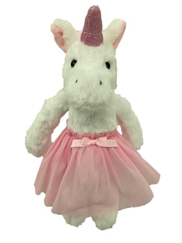 Sweety Toys, Engel, Puppe 13401 Einhorn Stoffpuppe Ballerina Fee Plüschtier Prinzessin 30 cm, rosa von Sweety Toys