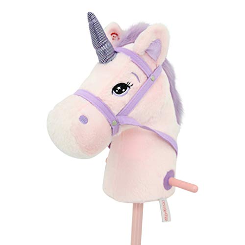 Sweety Toys 10547 Einhorn Steckenpferd Pink Rosa mit Funktion Gewieher und Galoppgeräusch Sweety Toys 10547 Einhorn Steckenpferd Pink Rosa mit Funktion Gewieher und Galoppgeräusch von Sweety Toys
