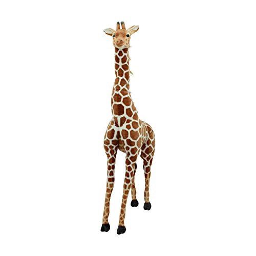 Sweety Toys 10592 XXL Riesen Giraffe stehend 196 cm, Plüschgiraffe, Giraffe für Kinderzimmer, Dekogiraffe von Sweety Toys