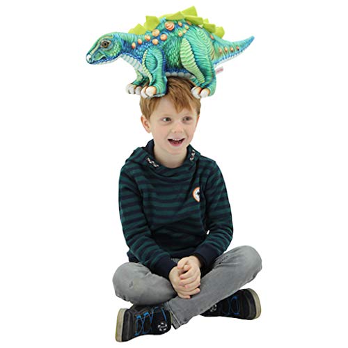 Sweety Toys 10837 Dinosaurier Stoff 55 cm grün Stegosaurus - Knochenplattenechse- von Sweety Toys