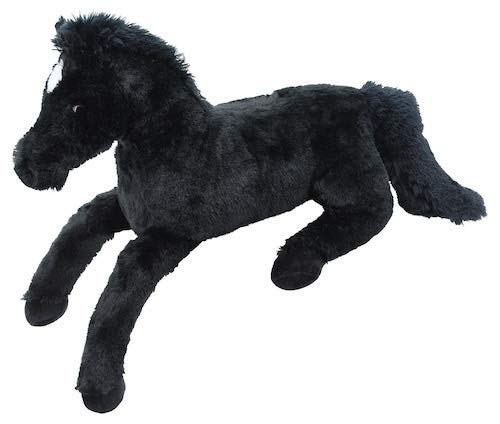 Sweety Toys 10967 Fohlen Pferd Plüschpferd liegend Blacky 90 cm von Sweety Toys