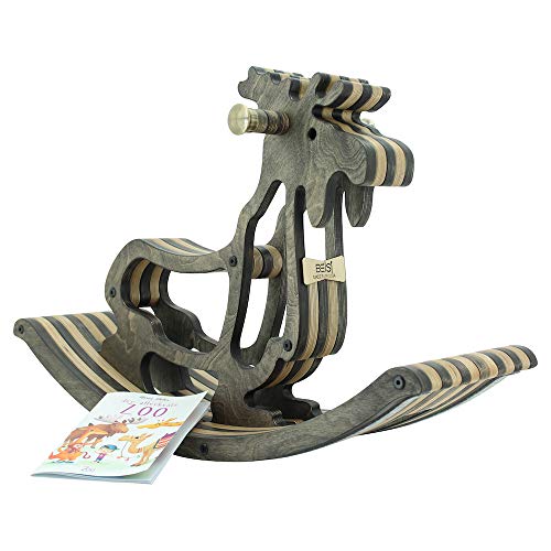 Sweety Toys 11179 Holz Schaukelpferd Elch Elmond Dunkelbraun- hochwertiges Designer Schaukelpferd Sweety Toys 11179 Holz Schaukelpferd Elch Elmond Dunkelbraun- hochwertiges Designer Schaukelpferd von Sweety Toys