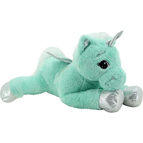 Sweety Toys 11728 Einhorn Plüschtier Kuscheltier 65 cm türkis Mint von Sweety Toys