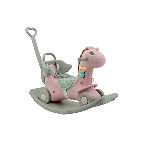 Sweety Toys 12688 Rutscher Einhorn Wippe Lauflernrad Pegasus 3 in 1 Produkt rosa von Sweety Toys