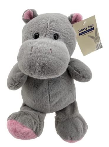 Sweety Toys 5635 Nilpferd Plüsch Hippo Teddy Plüschtier 30 cm von Sweety Toys