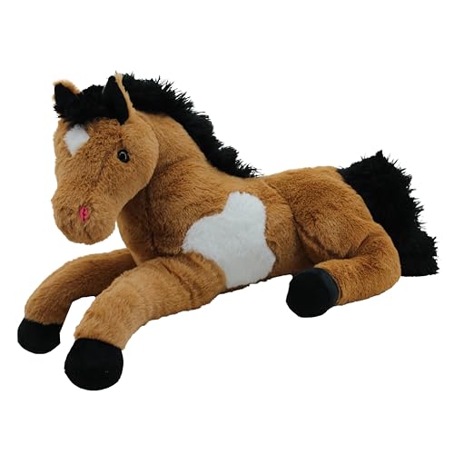 Sweety-Toys 5840 Pferd Plüschtier 53 cm mit Schweif 70 cm Kuscheltier von Sweety-Toys