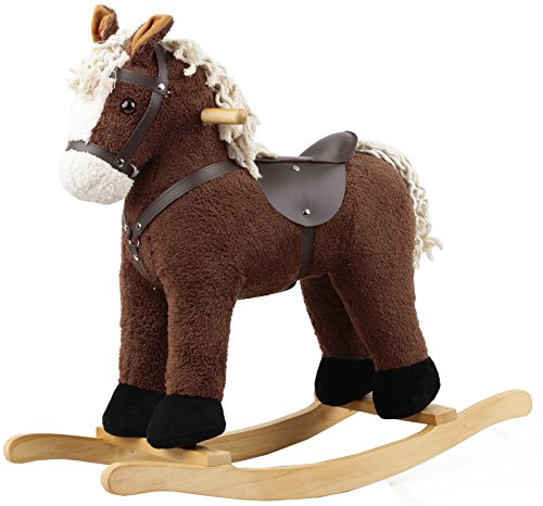 Sweety-Toys 6847 Amigo Schaukelpferd Dunkelbraun super- süß, sehr edel Cord Cotton Sweety-Toys 6847 Amigo Schaukelpferd Dunkelbraun super- süß, sehr edel Cord Cotton von Sweety Toys