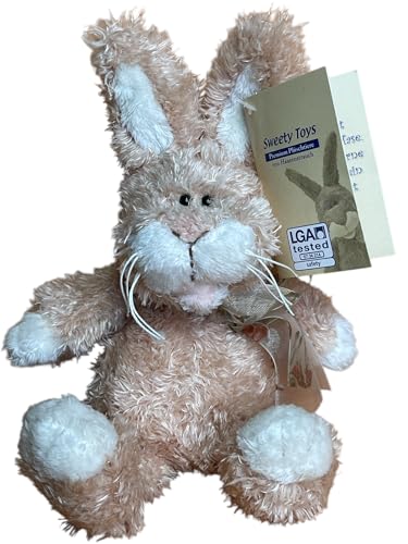 Sweety Toys 70720 Hase Moppel BEIGE 20 cm Kuscheltier Osterhase Kuschelhase Plüschhase von Sweety Toys