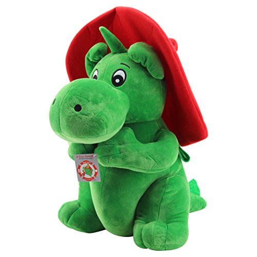 Sweety-Toys 7745 Drache GRISU Plüschtier Feuerwehr Maskottchen Plüsch ca. 50 cm von Sweety-Toys