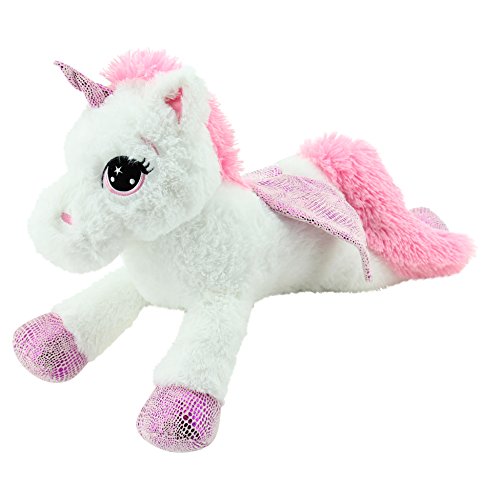 Sweety Toys 8032 Plüsch Einhorn Plüschtier Kuscheltier 65 cm Weiss von Sweety Toys