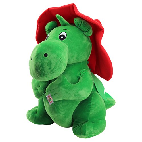 Sweety Toys 8100 Drache XXL RIESEN Plüschtier GRISU Feuerwehr Maskottchen Plüsch ca. 90 cm von Sweety Toys