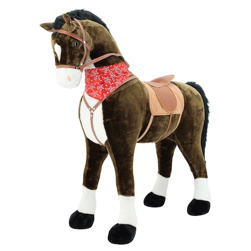 Sweety Toys 9046 Plüsch Pferd XXL Giant Riesen Stehpferd Reitpferd von Sweety Toys